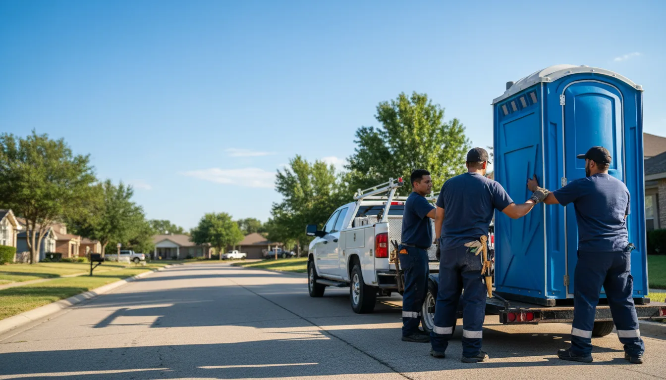 Portable Toilet Rental in Lake Charles, LA near me